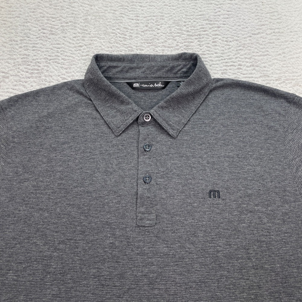 Travis Mathew Polo Shirt Men's Size Large Casual Stretch Lightweight - Picture 2 of 8